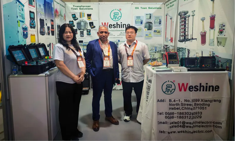 Weshine Electric Kicks off Day 1 at Dubai Exhibition, Busy Sessions at Booth H2.E42